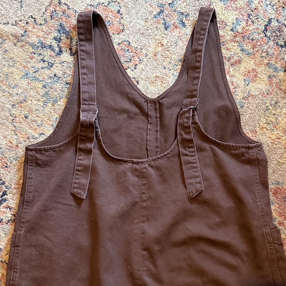 Elegant Brown Jumpsuit - Picture 3 of 4